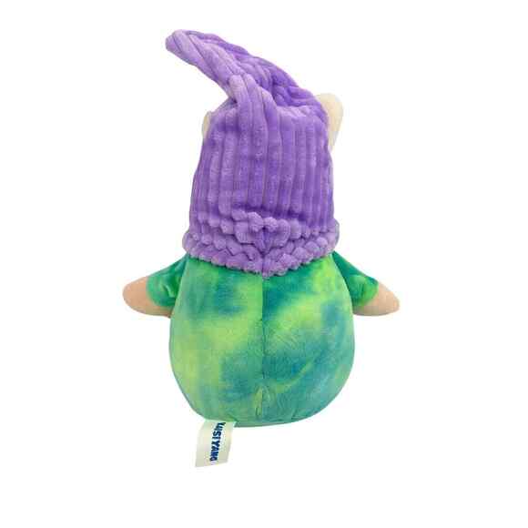 KaiSiYang Gnome 15" Plush Tye Dye Easter Spring Bunny Ears Purple Hat Dwarf - Picture 3 of 8